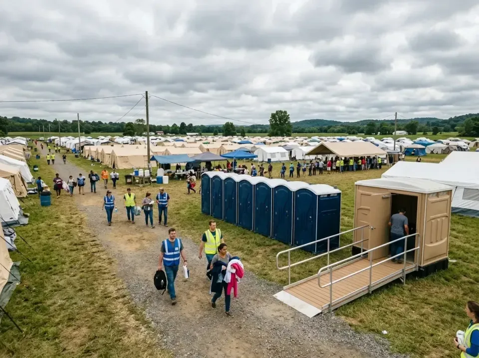 disaster-relief-camp-restrooms-010 — frequently asked questions, Dumpster & Portable Bathrooms Rental in Estherville, IA